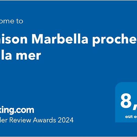 Maison Marbella proche de la mer Extérieur photo